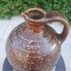 19th century glazed terracotta jug