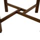 Art Deco side table walnut wood design 30's