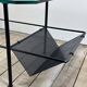Table basse en métal et verre gérard guermomprez 1956