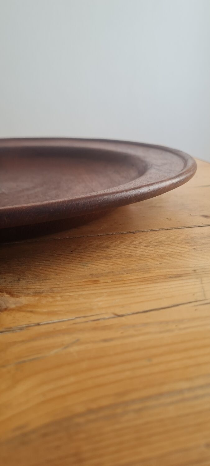 Solid teak top