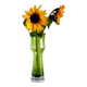 Mid-century modern glass vase by Bo Borgström for Åseda