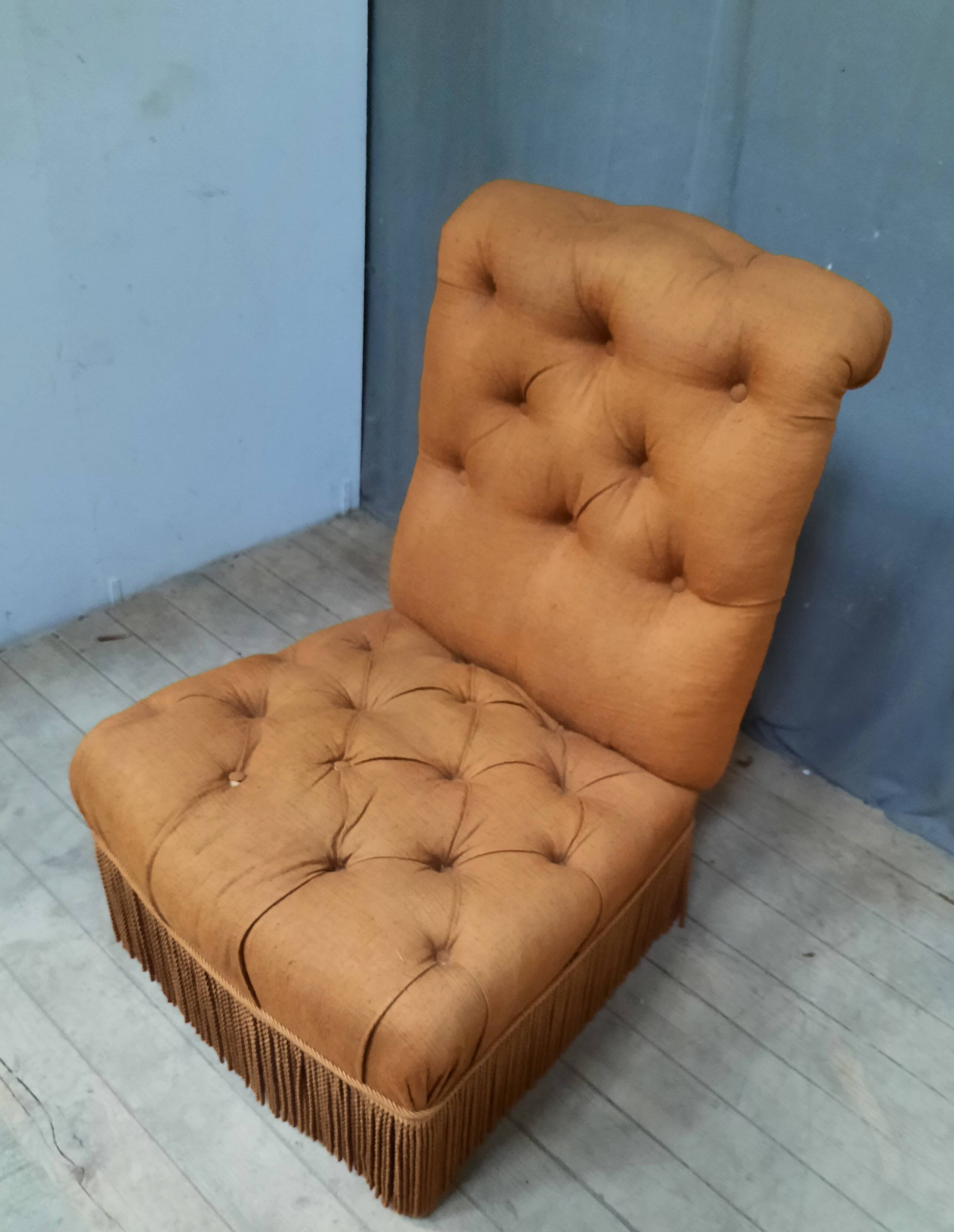 Napoleon III padded chair