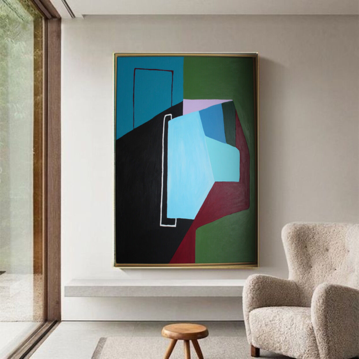 Contemporary Abstract "Perspective"