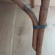 Fauteuil bistrot en bambou et osier