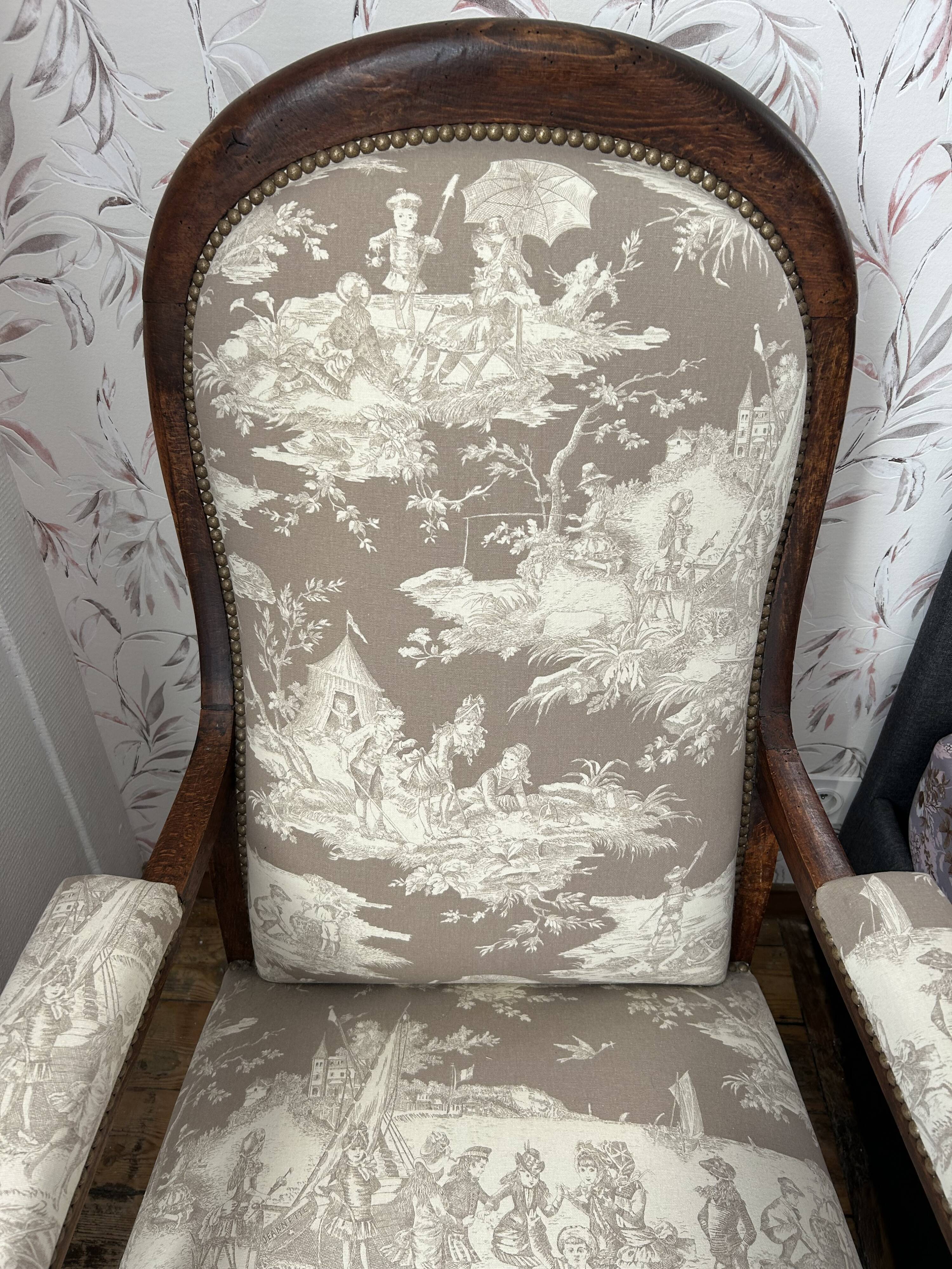 Voltaire armchair