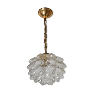 Suspension en verre fjaerkost forme