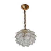 Suspension en verre fjaerkost forme artichaud