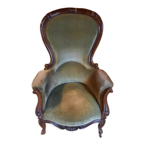 Fauteuil bergère style