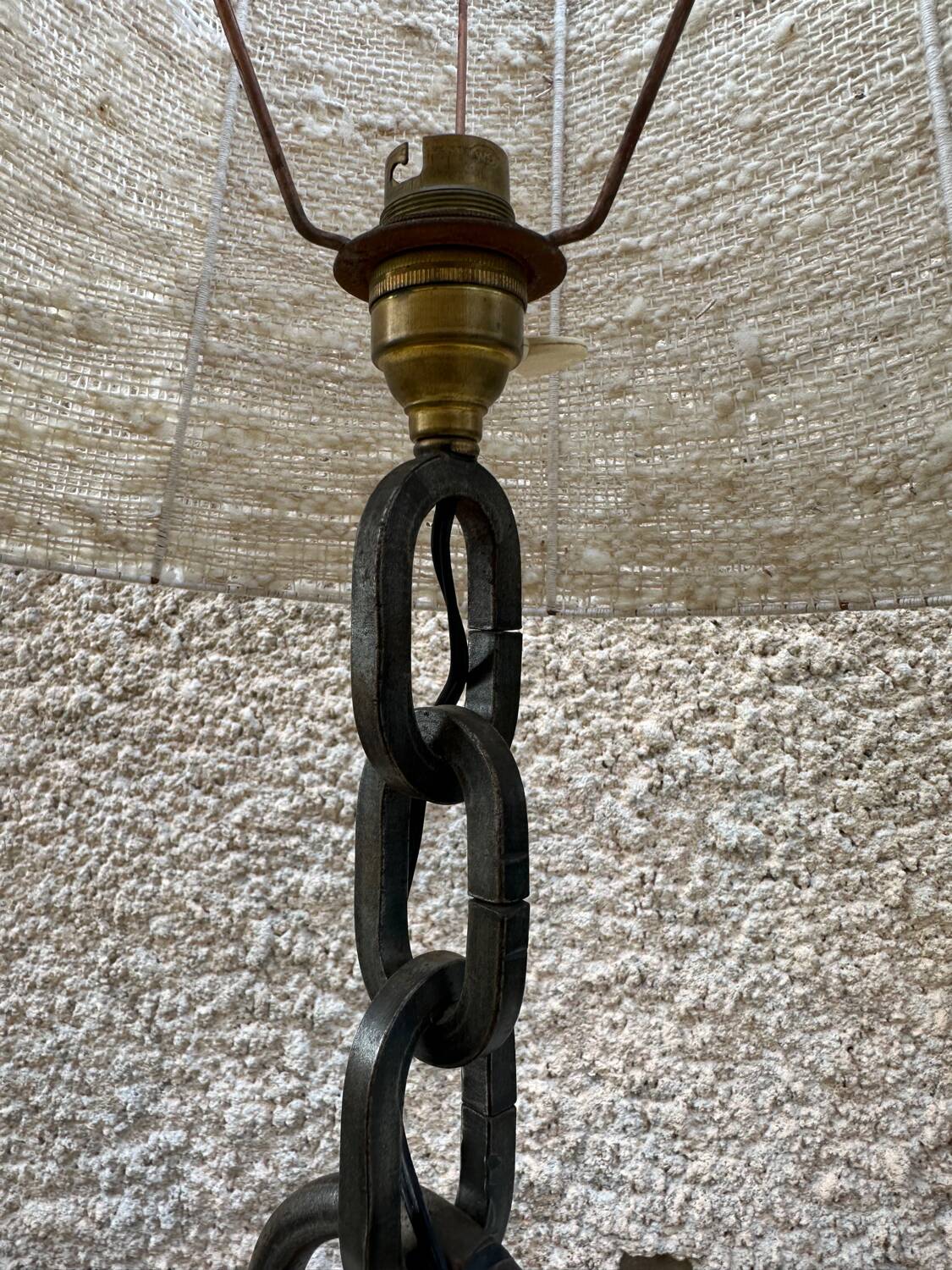 Brutalist lamp