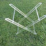 Plexiglas side table, roche bobois, 1970