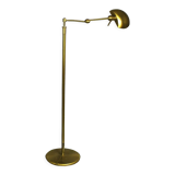 Brass Floor Lamp from Holtkötter Leuchten, 1980s