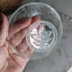 Coupelles anciennes en verre