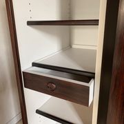 Vintage scandinavian wardrobe wardrobe rosewood sliding doors from tagus falsig