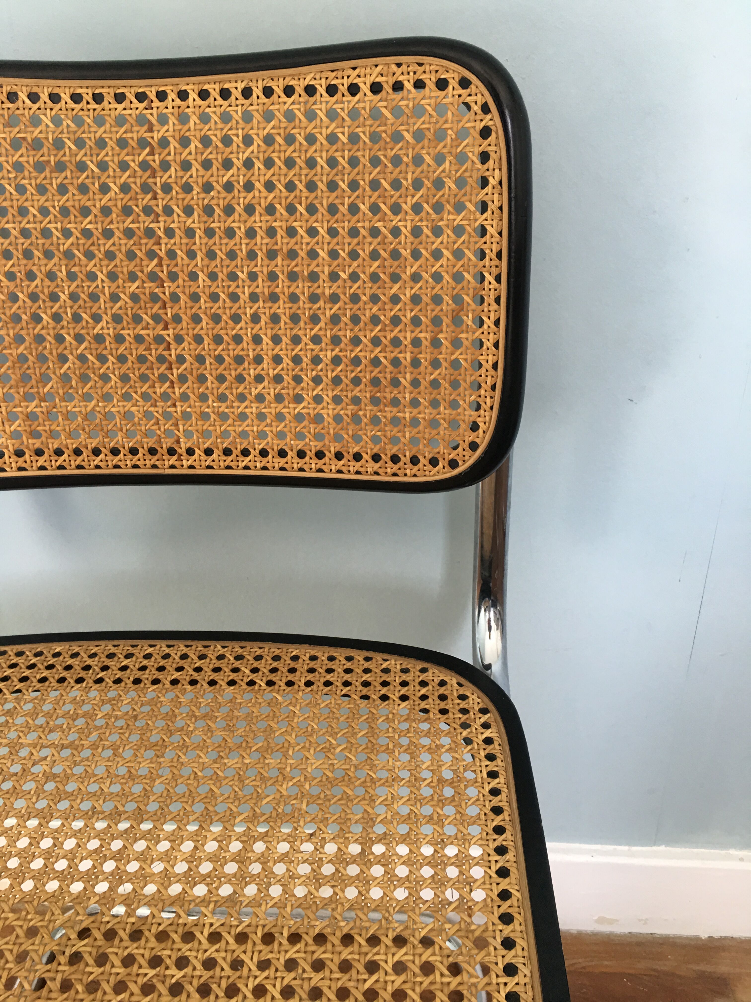 Set of 4 chairs Cesca B32 Marcel Breuer