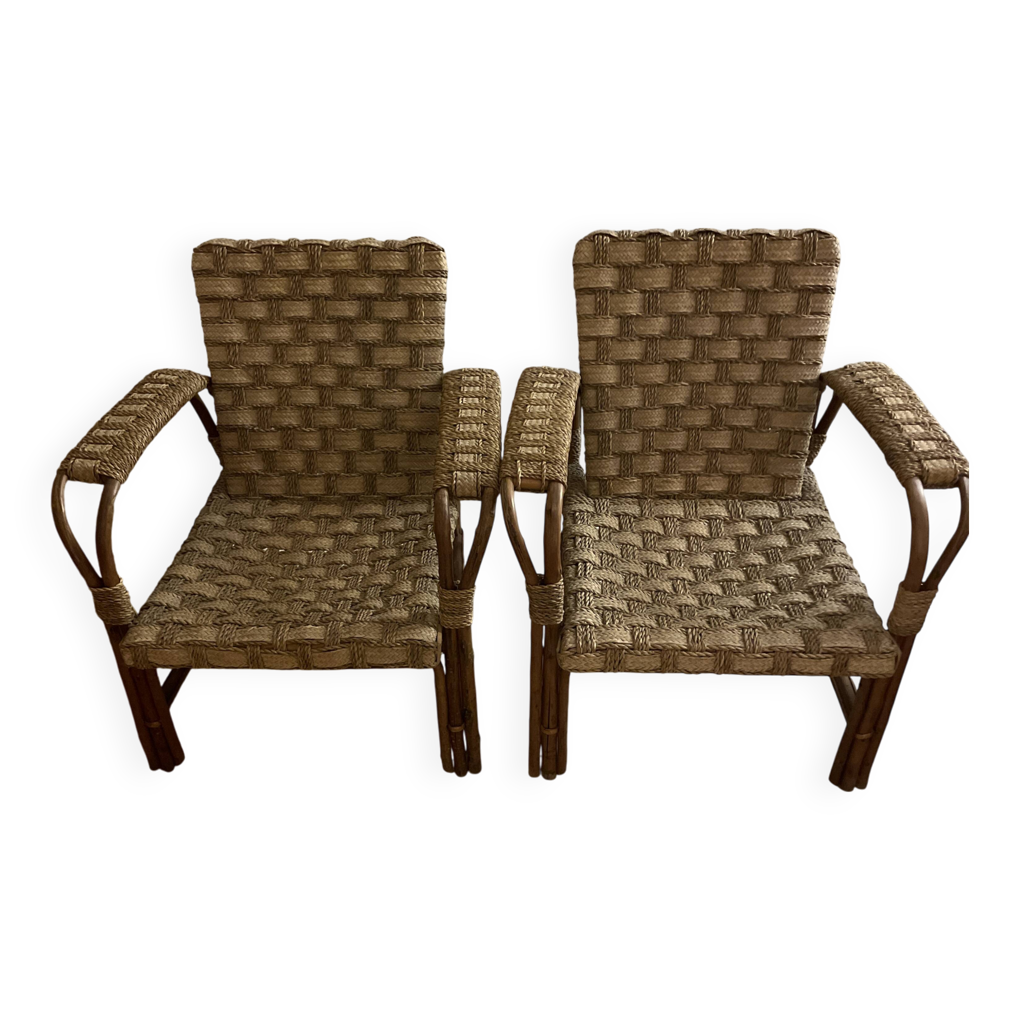 Fauteuils style Audoux Minet