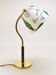Table Lamp Josef Frank J.T. Kalmar Table Everywhere, Brass & Leather, Austria, 1930