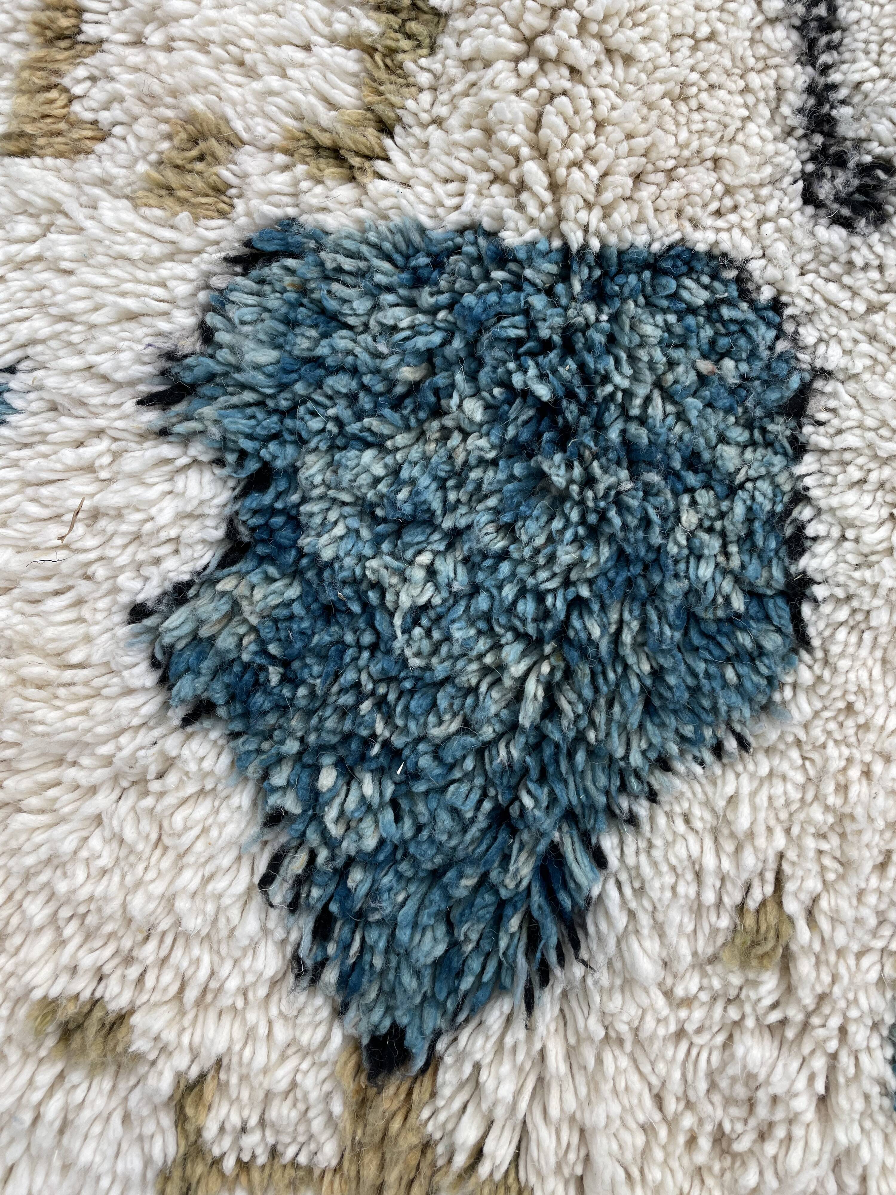 Contemporary moroccan carpet 215x300 cm