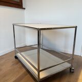 USM Haller Serving Trolley in Pure White
