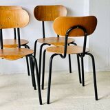 School Chairs by Kovona, set of 6