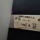 White clamp spotlight Targetti Sankey 1970s