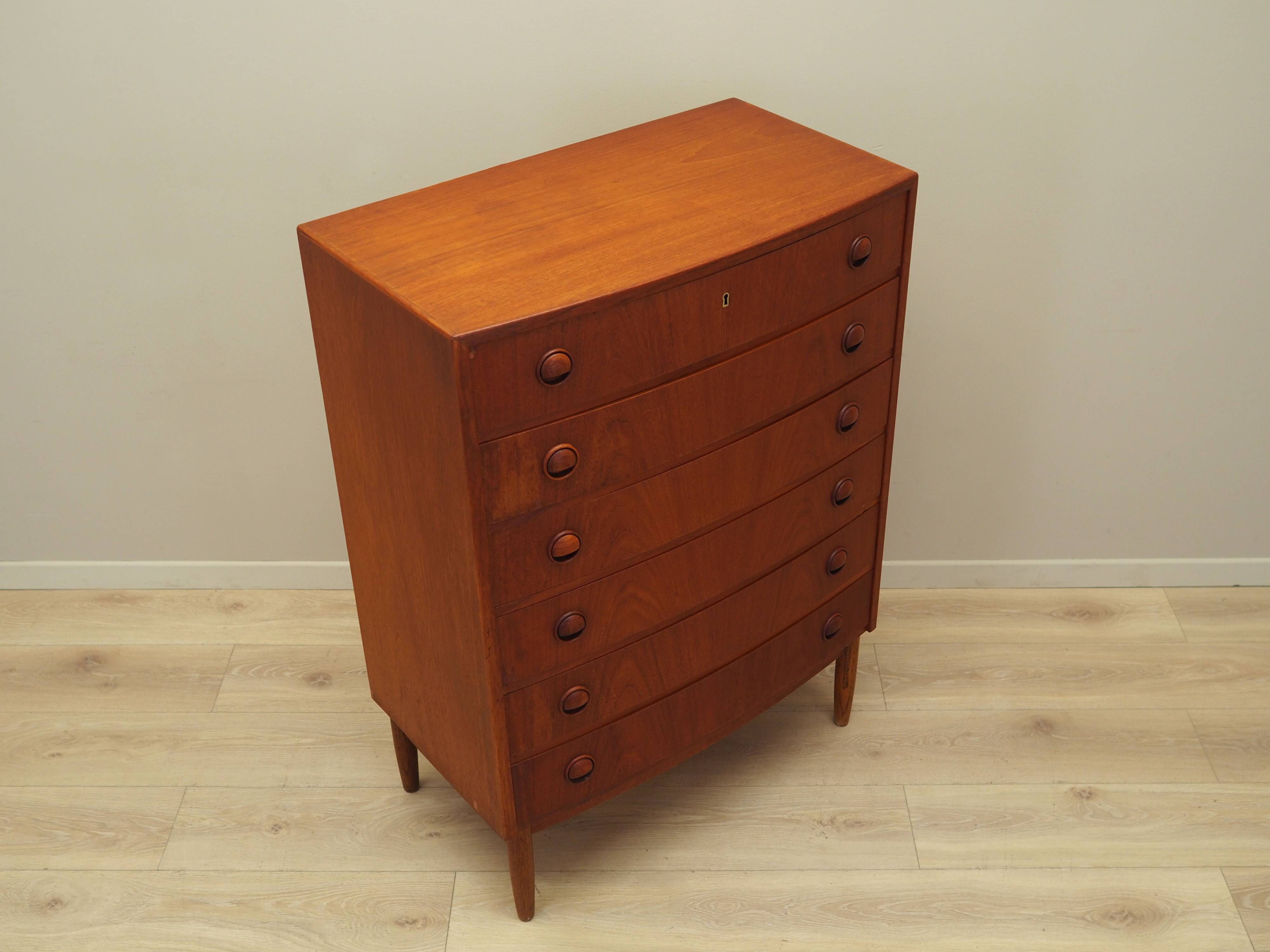 Teak chest of drawers, Danish design, 1960s, designer: Kai Kristiansen