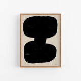 Abstract giclee print, 50x70cm