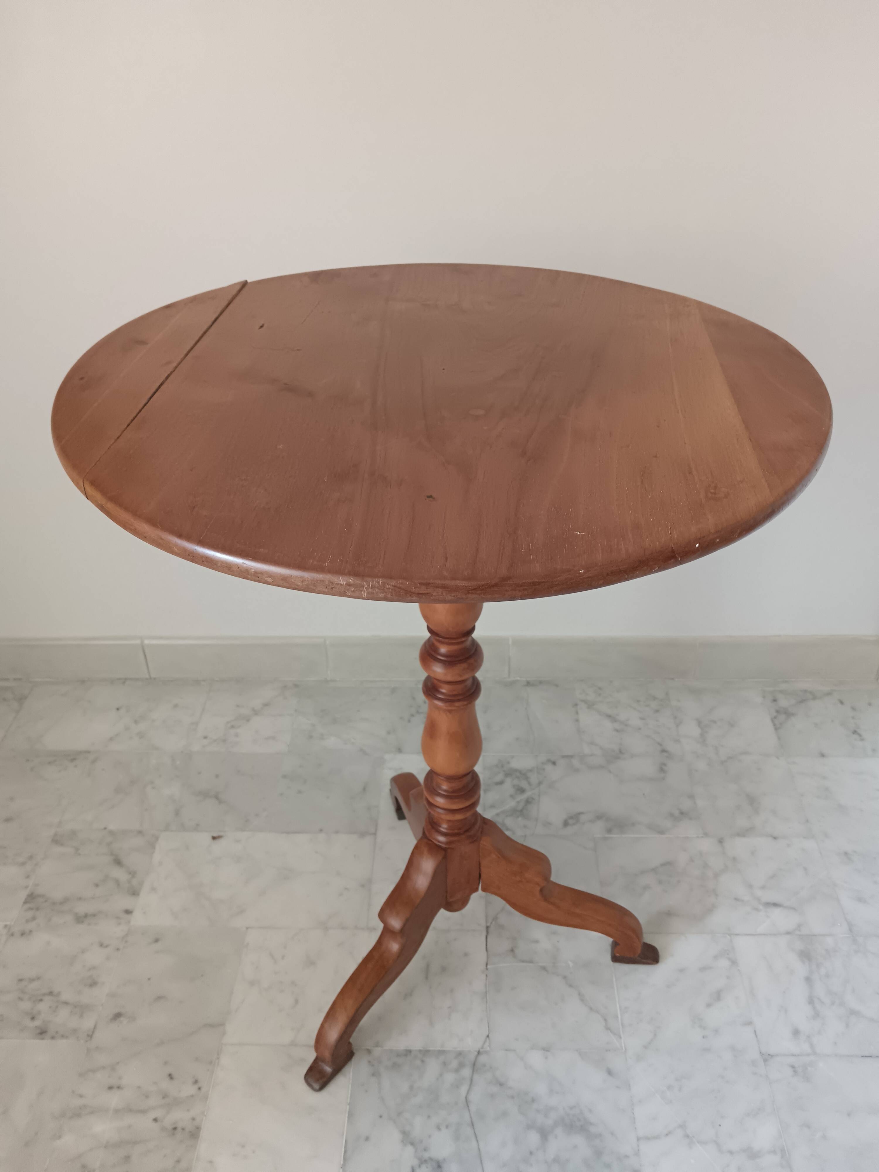 Wooden side table