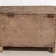 Old green patinated wooden chest (c.1900)