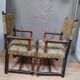 Paire de fauteuils de style Louis XIII