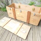 Wooden box with XXL lid