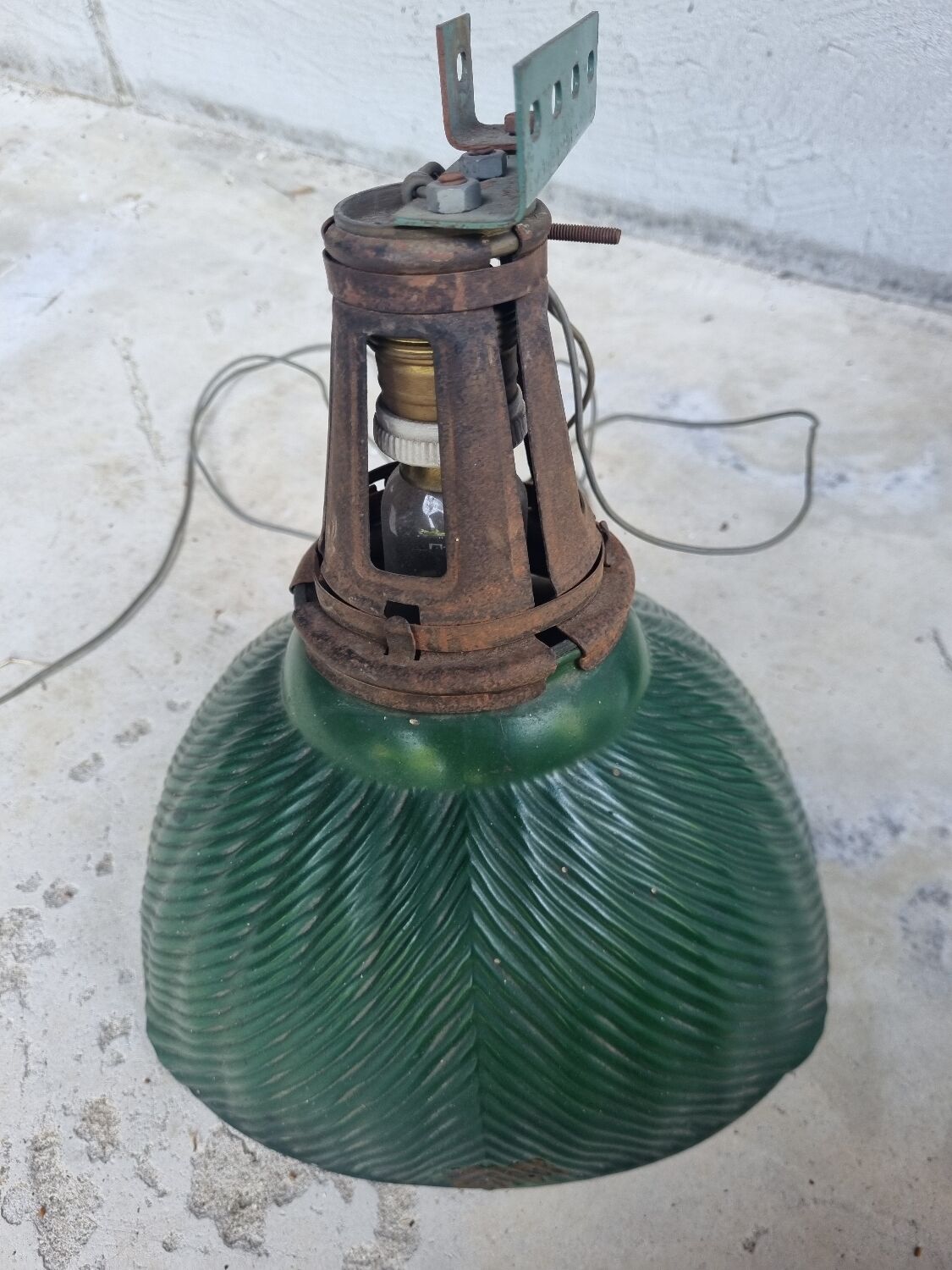 1930 X Ray Curtis wall or ceiling lamps