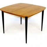 Scandinavian teak dining table, Sweden, 1960s
