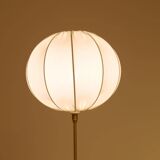 Large brass table lamp by Aage Petersen, for Le Klint, Denmark, 1970s.