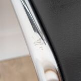 Pair of chrome chairs