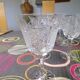Crystal water glass