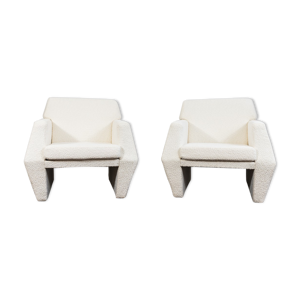 Paire de fauteuils, années