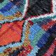 Tapis Marocain Boucherouite coloré - 138 x 256 cm