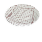 Vintage plat creux motif torchon Gien