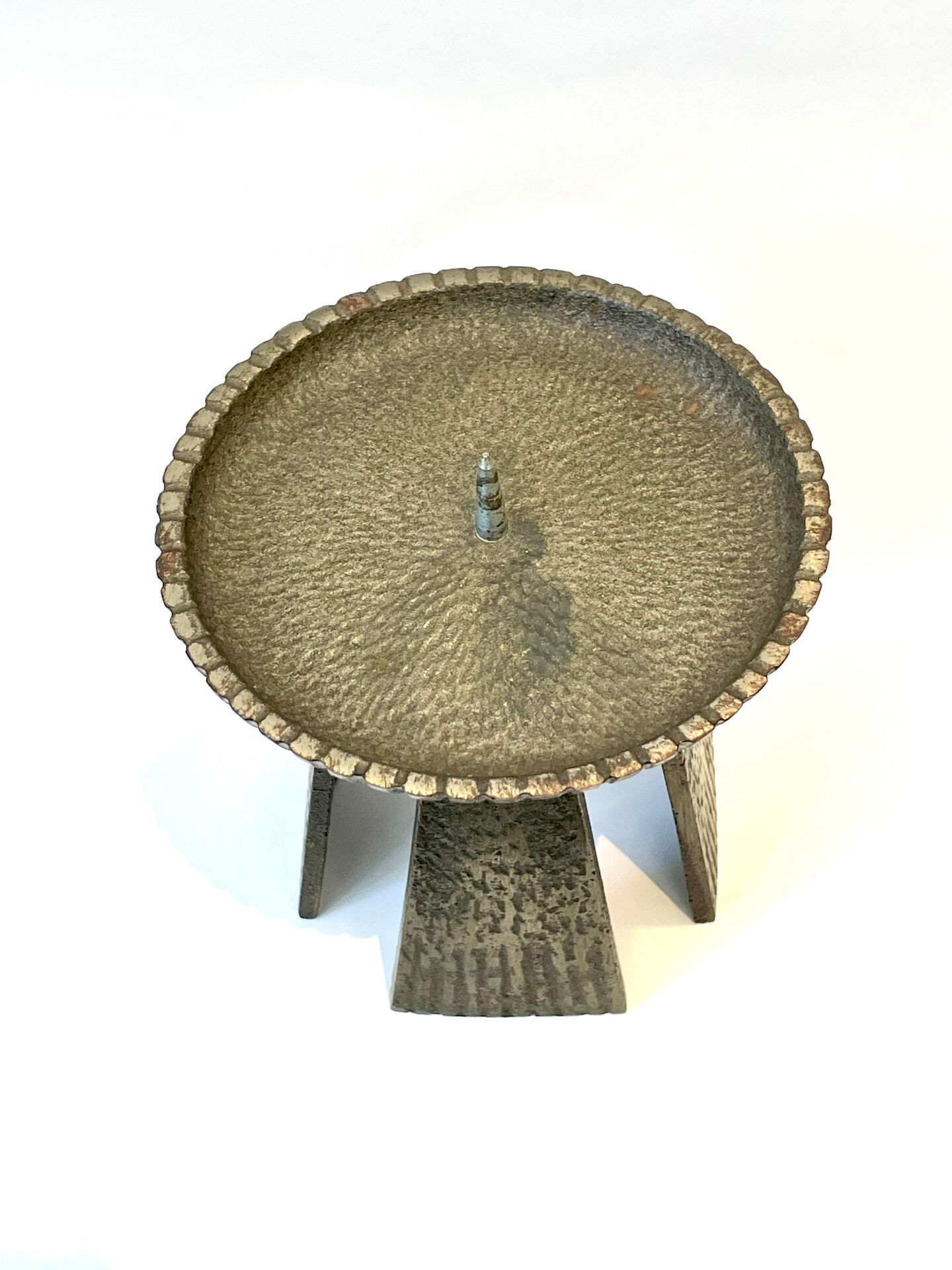 Brutalist candlestick, Japan