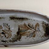 60s ceramic potter oval dish