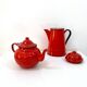Enamelled teapot from the 70s