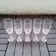 Set of 5 Lumiarc champagne flutes from the 70s