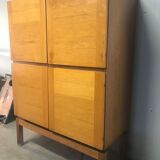 Vintage wardrobe / bar furniture / buffet brutalism