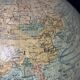 Globe vintage 1950 terrestre Girard et Barrère et Thomas - 33 cm