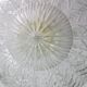 Procida, Murano Clear trasparent Vintage Glass Ceiling Light, 1970s