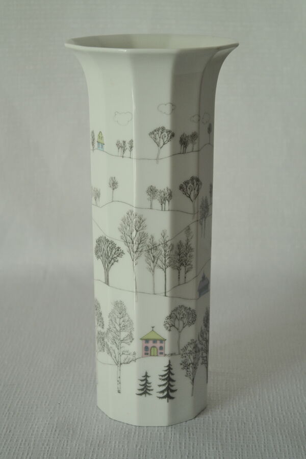 Vase polygone Rosenthal Tapio Wirkkala Studio-Linie, vintage