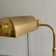 Brass table lamp by Florian Schulz, 1960s, Germany.