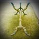 Table bistrot ancienne avec marbre grande taille 6 couverts