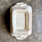 Brown ironstone soup tureen and vegetable dish