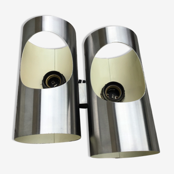 Double wall lamp Space Age 70's